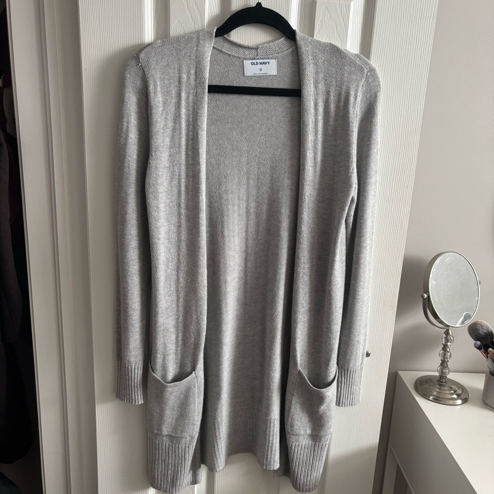 Old Navy Light Gray Women's Cardigan